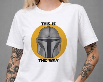 Mandalorian This is the Way Star Wars Unisex Jersey Short Sleeve Tee