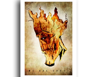 Groot - Guardians of the Galaxy - poster 13x19