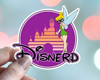 Disnerd - Disney Tinkerbell - Waterproof Vinyl Sticker