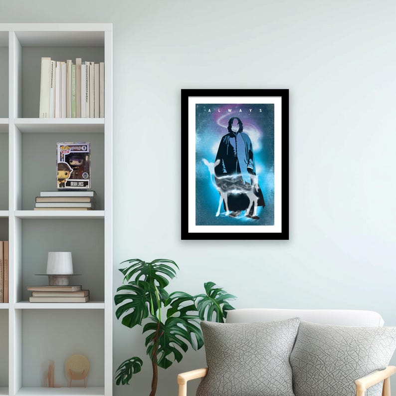Harry Potter-poster - Sneep Art Print - Lily Potter Always-poster muurdecoratie - 13 x 19 afbeelding 2
