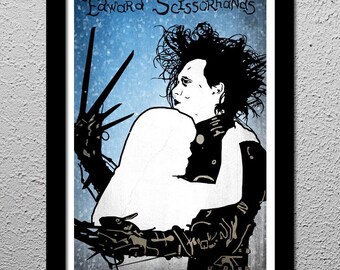 シザーハンズ ジョニーデップ ウィノナライダー クリスマス statue エドワード・シザーハンズのセットでウィノナ・ライダーとジョニー