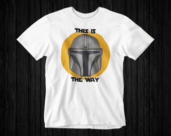 Camiseta unisex de manga corta The Mandalorian This is the Way Star Wars