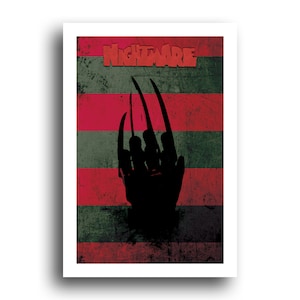Nightmare on Elm Street - Freddy Krueger - Wes Craven - Robert Englund - Original Kunstdruck 13x19
