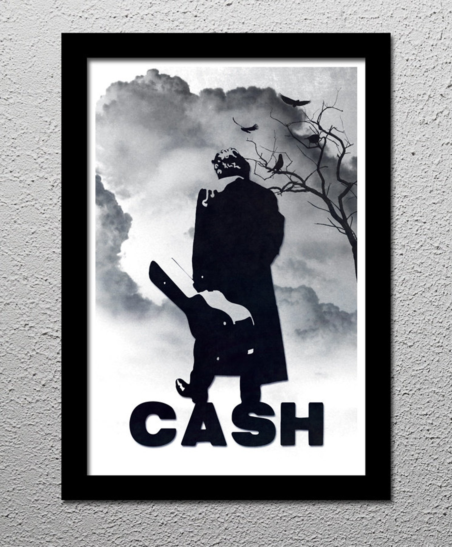 Johnny Cash Original Limited Edition Art Poster Print - Country Music ...