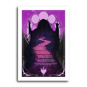 Agatha All Along - The Witches Road Original Art Poster Print 13x19
