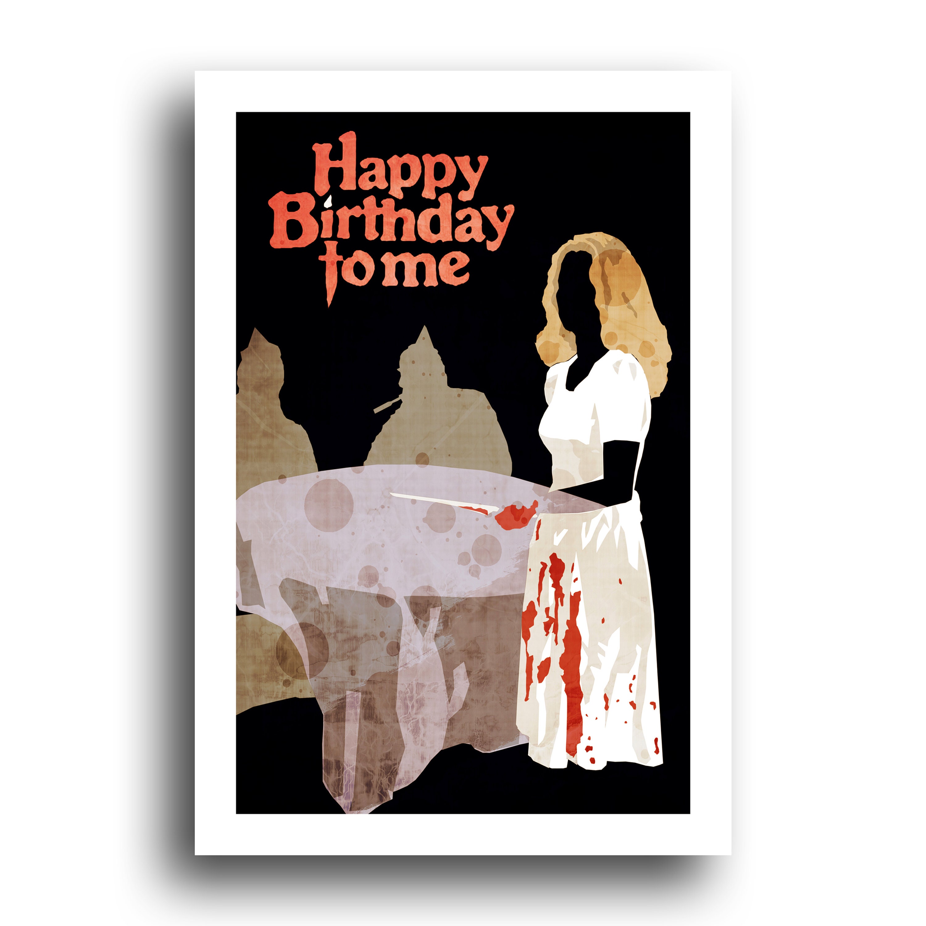 Happy Birthday to Me Horror Movie Melissa Sue Anderson Original Minimalist  Art Poster Print 13x19 - Etsy
