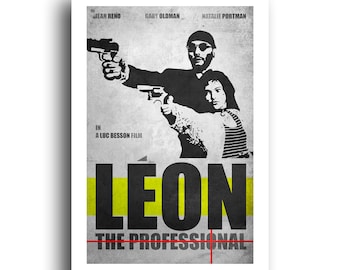 Leon: the Professional 27x40 (theatrical Size) Movie Poster - Etsy
