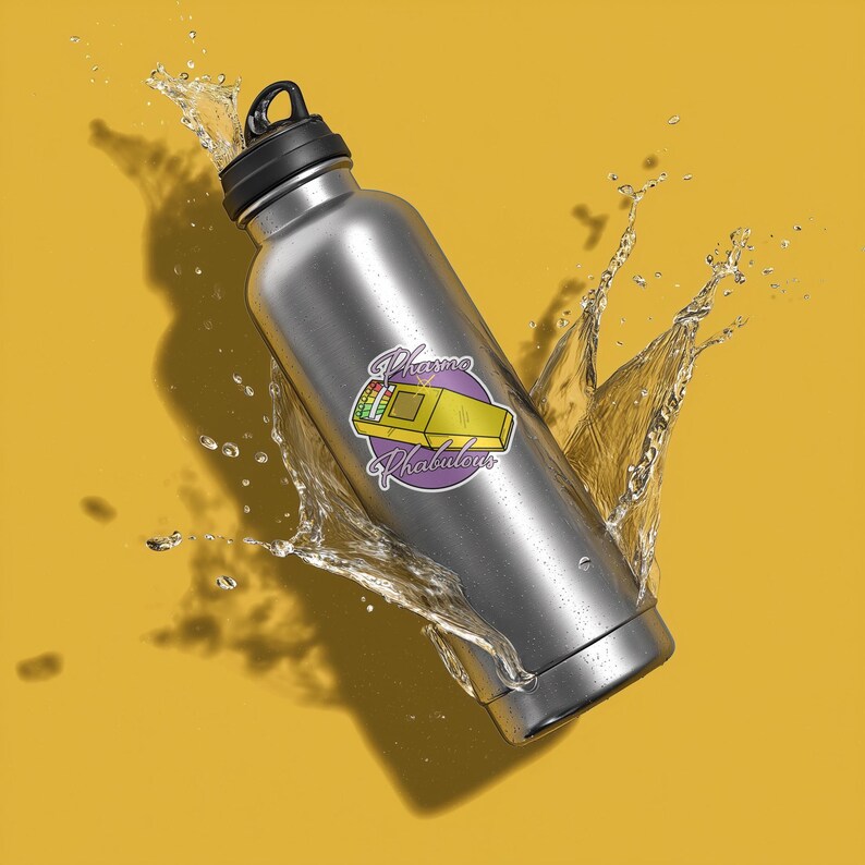 Phasmophobia EMF Detector Waterproof Vinyl Sticker - Phasmofabulous Design - Horror Game - EMF - Ghost Hunter - water bottle laptop image 3