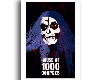 House of 1000 Corpses 2003 Rob Zombie Japanese Chirashi Movie