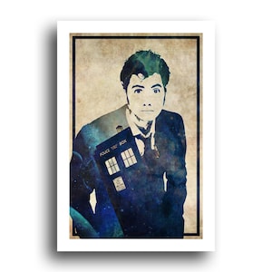 Doctor Who 10th Dr David Tennant Poster 13x19