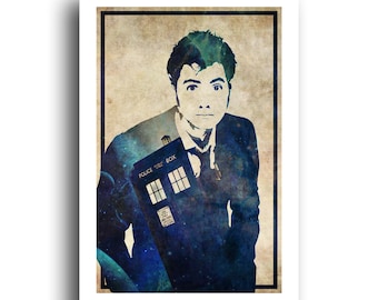 Doctor Who 10e Dr David Tennant Poster 13x19