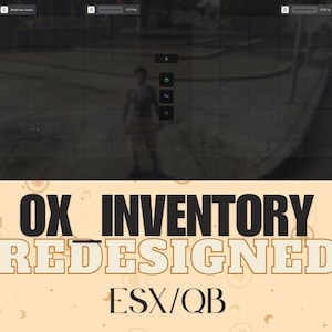 OxInventory Redesign | Crystal Theme | FiveM Inventory System | Custom UI | ESX/QB-Core
