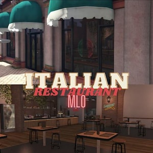 FiveM Italian Restaurant MLO: Custom Interior, Optimized Performance