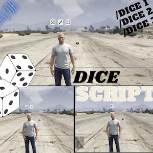 FiveM Dice Roll Script: ESX/QB-Core Ready, Easy Install