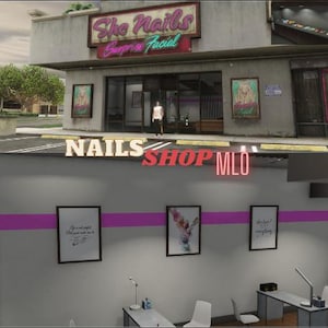 FiveM Luxury Nail Salon MLO | Women’s Pampering Parlor | Business RP Ready MLO