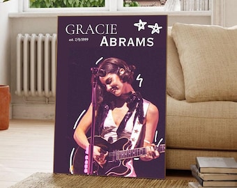 Gracie Abrams Album Cover Poster, Music Decor