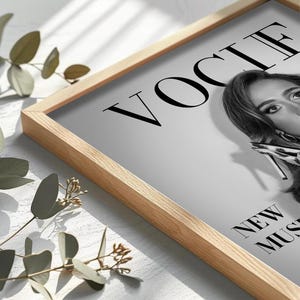 Tate McRae Vogue Cover Poster, Modern Music Print (No Frame) image 4