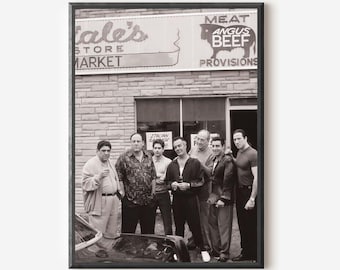 The Sopranos Art Print | Tony Soprano HBO TV Show Poster (Unframed)