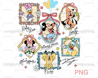 Podpisy Myszki Miki i Przyjaciół Png, Magiczne Png, Postacie Disney Png, Głowa Myszki Disney Png, Prezent Myszki Miki i Spółki Png, Wycieczka Disney Png