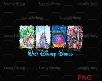 Walt Disny World Png, Mouse And Friends PNG, Retro Walt png, Friends png, Magic Kingdom png, Mouse png, Disneyworld png, digital download