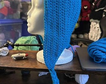 Solid Crochet Hood