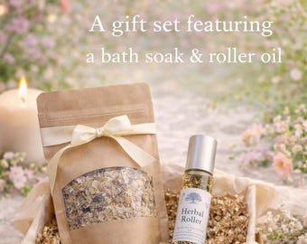 Ritual Bath Box Subscription – Herbal Soak, Body Oil & Card Set