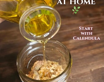Herbal Starter Kit - DIY Infusion Box | Beginner Herbalism: Grow + Make Your Own Herbal Remedies