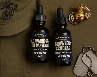 Beard Oil – Timber Smoke or Sharp & Spicy