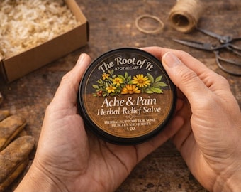 Arnica St. John’s Wort Calendula Herbal Salve | Warming Botanical Balm for Gentle Comfort
