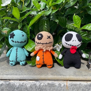 Handmade Crochet Creepy Halloween Plushie