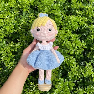 Handmade Crochet Cinderella Disney Princess Doll