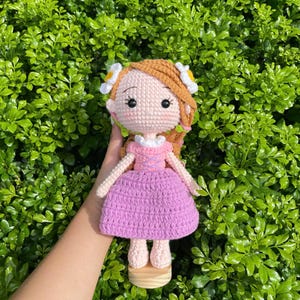 Handmade Crochet Rapunzel Disney Princess Doll