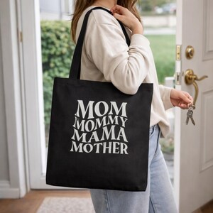 Cotton Tote Bag Mom Gift, Firts Mothers day Cute Tote