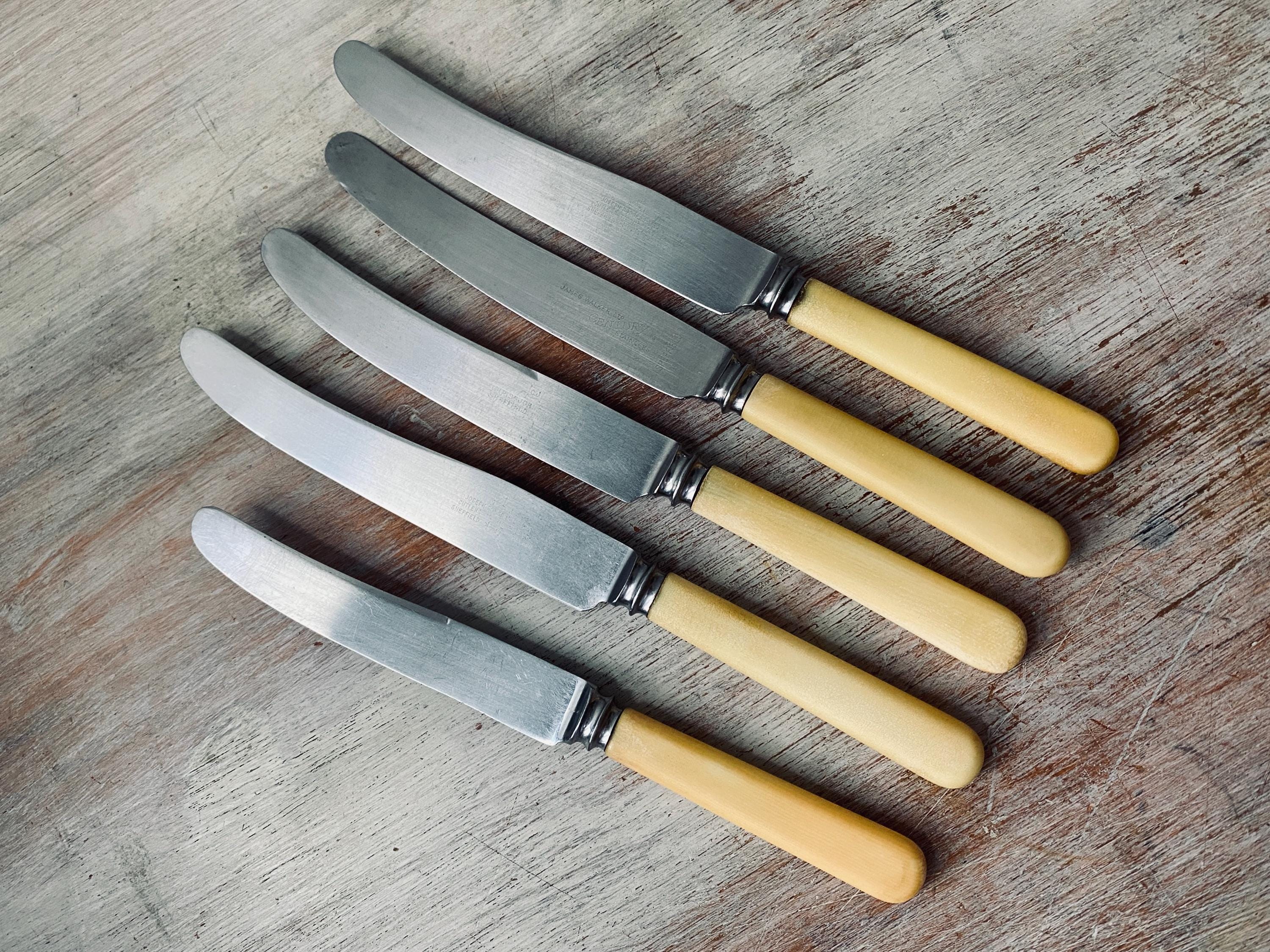 Viners】 ディナーナイフ【シルバープレート】6本 ケース Viners