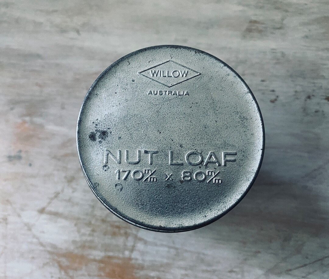 VINTAGE WILLOW Nut Loaf Tin Made In Australia By WILLOW Etsy