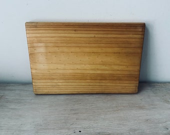 VINTAGE Solid Timber 1970's rustic bread board / cheese board / cutting board. My Vintage Home.