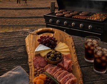 Large Charcuterie Board | Extra Large Serving Board | Teak Serving Board | Cheese Board | Grazing Board | New Home Gift | Entertaining Board