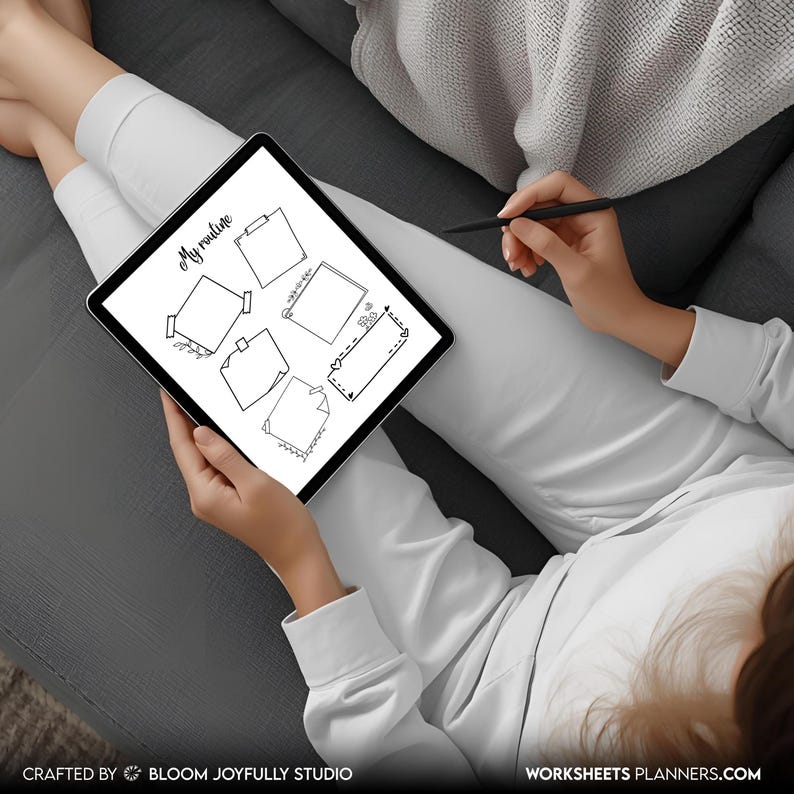 My Daily Routine PRINTABLE - Daily Routine Planner - Routine Tracker ...