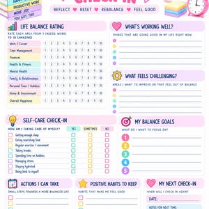 12-Page Work Planner: Productivity, Goals, Project Management (Digital Download) image 14