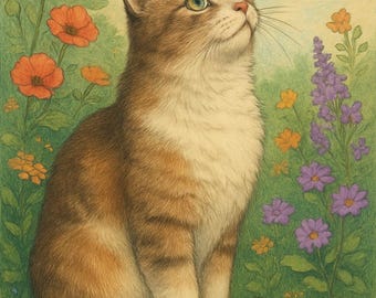 Cute Cats Digital Coloring Pages – Instant Download PDF