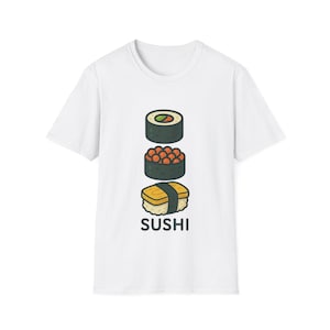 Sushi Lover T-Shirt - Unisex Sushi Graphic Tee