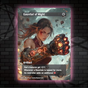 マジック：ザ・ギャザリング Gauntlet of Might 2ED Gauntlet of Might • Unlimited Edition (2ED) #245