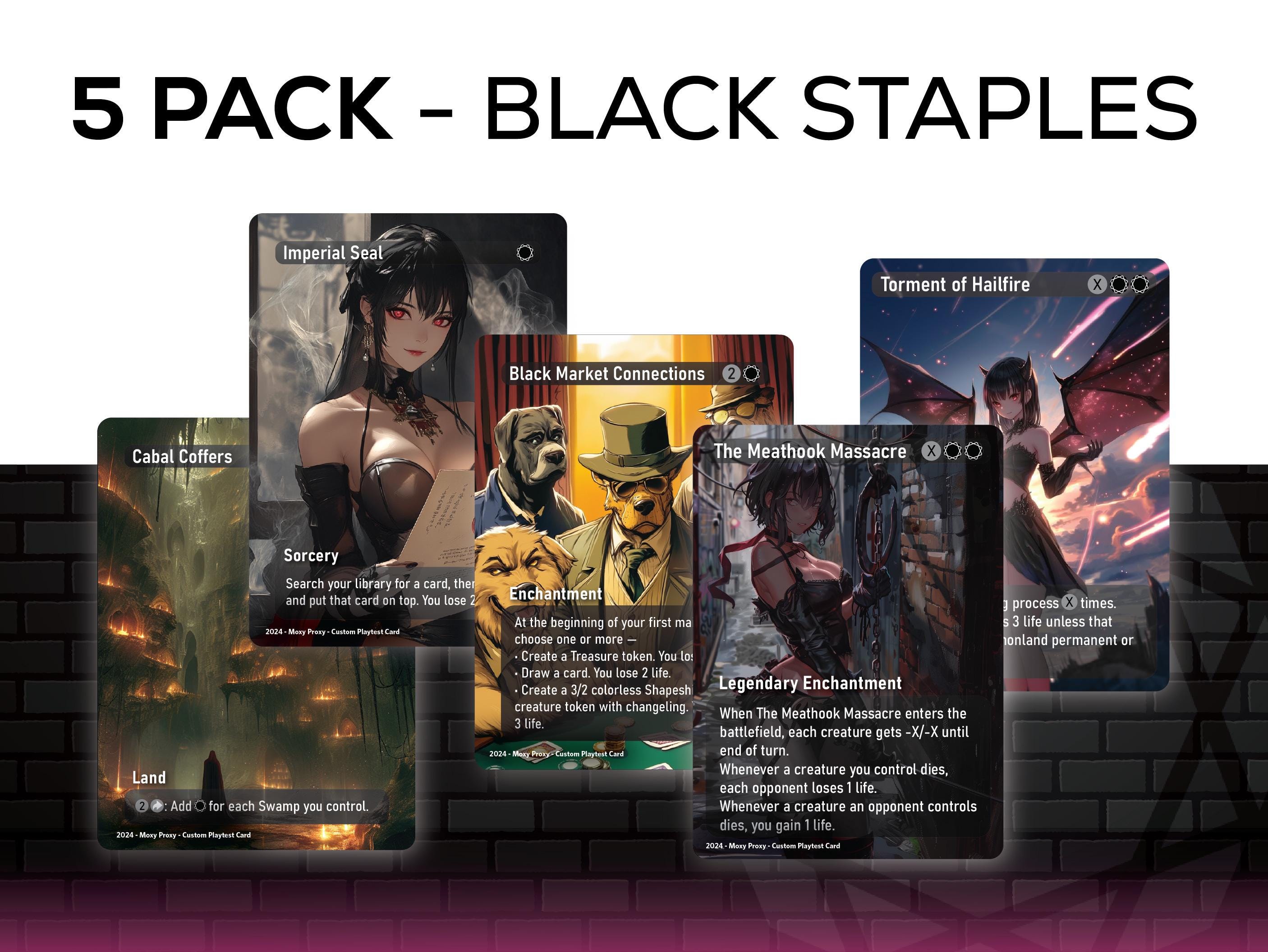 Black Staple Bundle - Custom Proxys