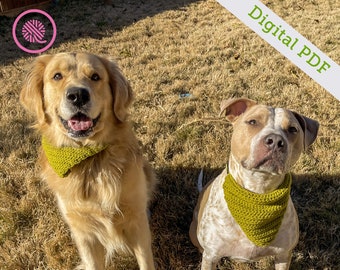 Crochet Pet Bandana