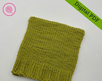 Loom Knit Basic Envelope Hat