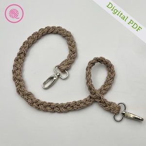 Loom Knit I-Cord Braided Strap/Handle