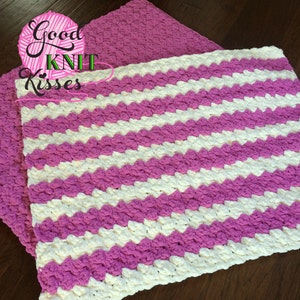 Crochet Baby Blanket PATTERN. Marshmallow Crochet Baby Blanket pattern with VIDEO image 2