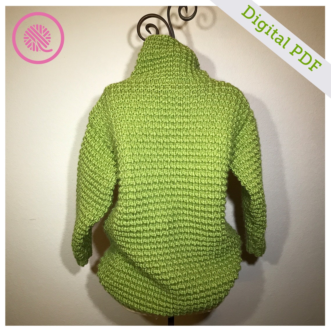 Loom Knit Easy Going Pullover Sweater - Etsy