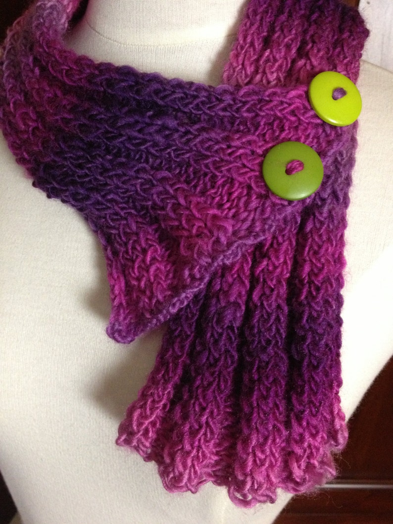 Loom Knit Neck Warmer PATTERN Etsy