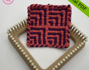 Woven Four Corners Potholder